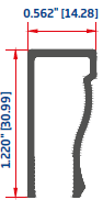 MARCO DE 1 1/4"